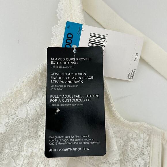 NWT Lilyette by Bali Minimizer Comfort Lace Underwire Bra (38DDD) - Picture 12 of 13